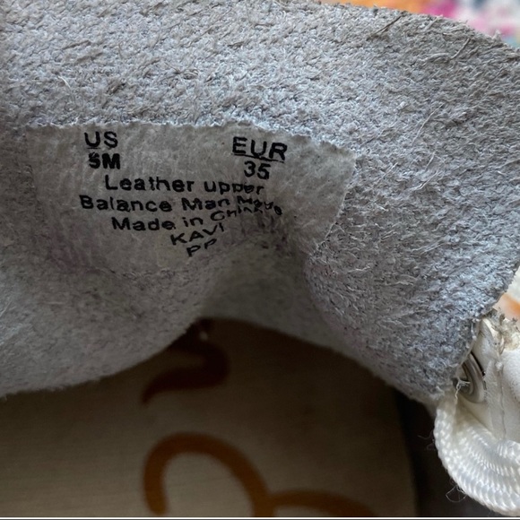 Sam Edelman Kavi Espadrille platform white sneakers - Picture 5 of 5